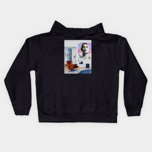 Everybody in a room situation Kids Hoodie